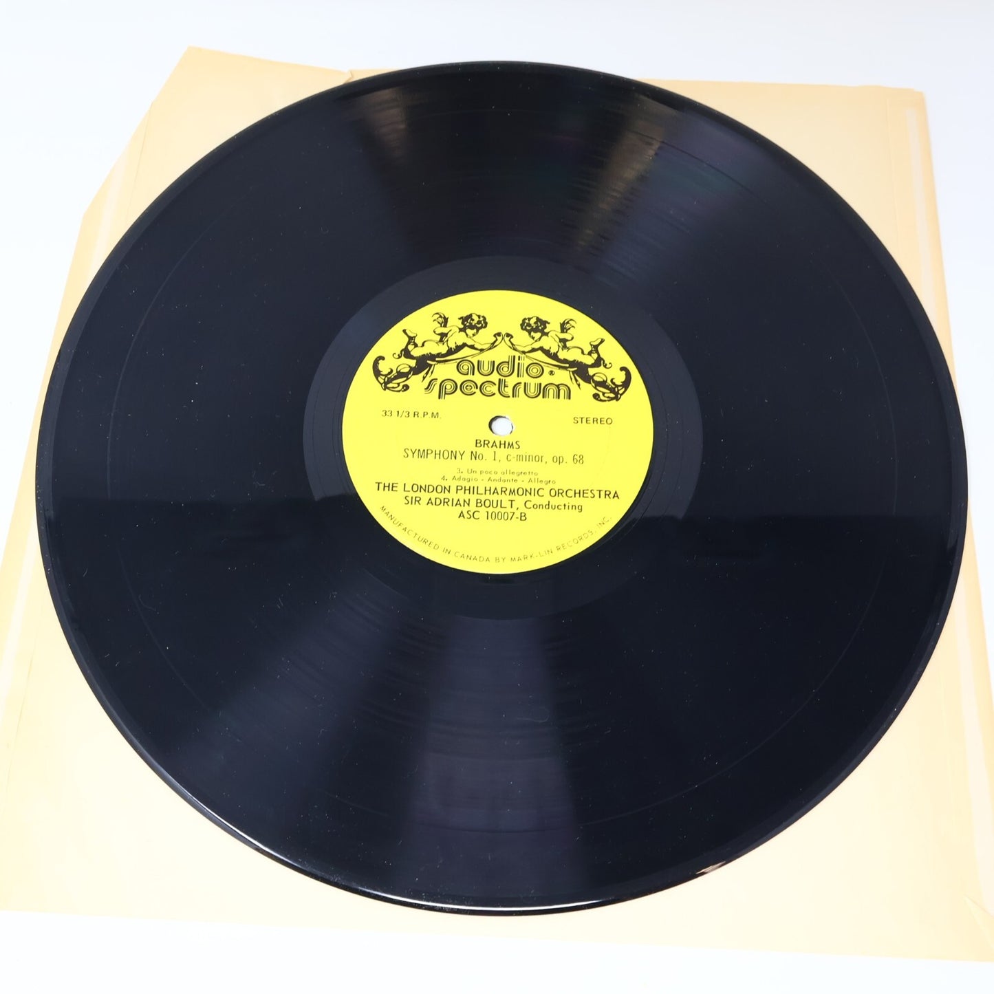 Sir Adrian Boult Johannes Brahms London Philharmonic Orchestra Record ASC-10007