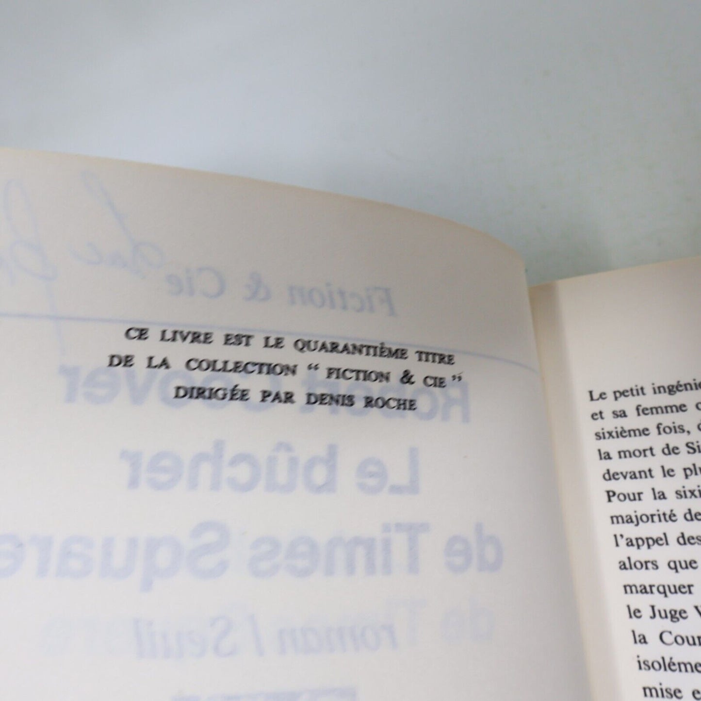 1980 Le Bûcher de Times Square Robert Coover Littérature Américaine Seuil Livre