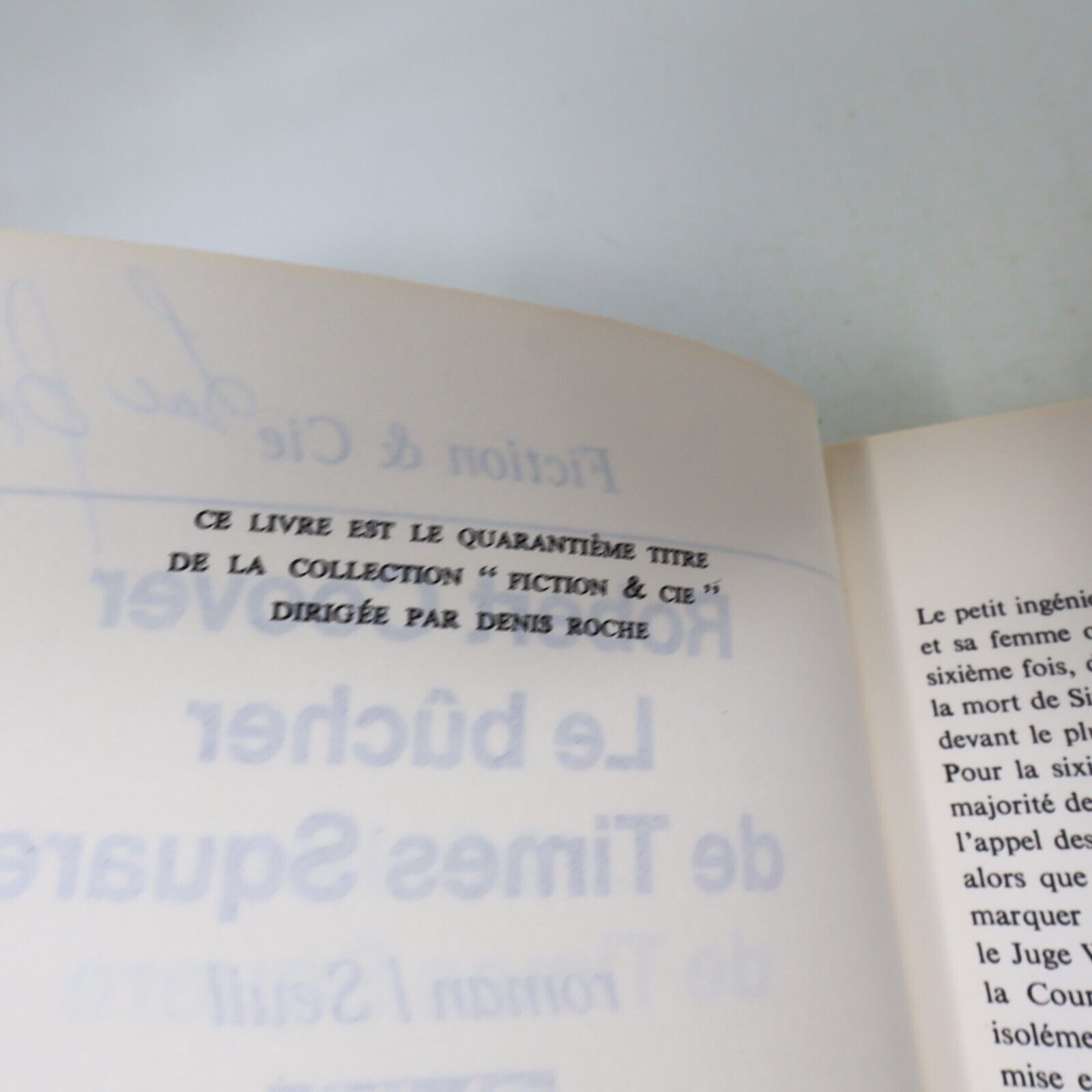 1980 Le Bûcher de Times Square Robert Coover Littérature Américaine Seuil Livre