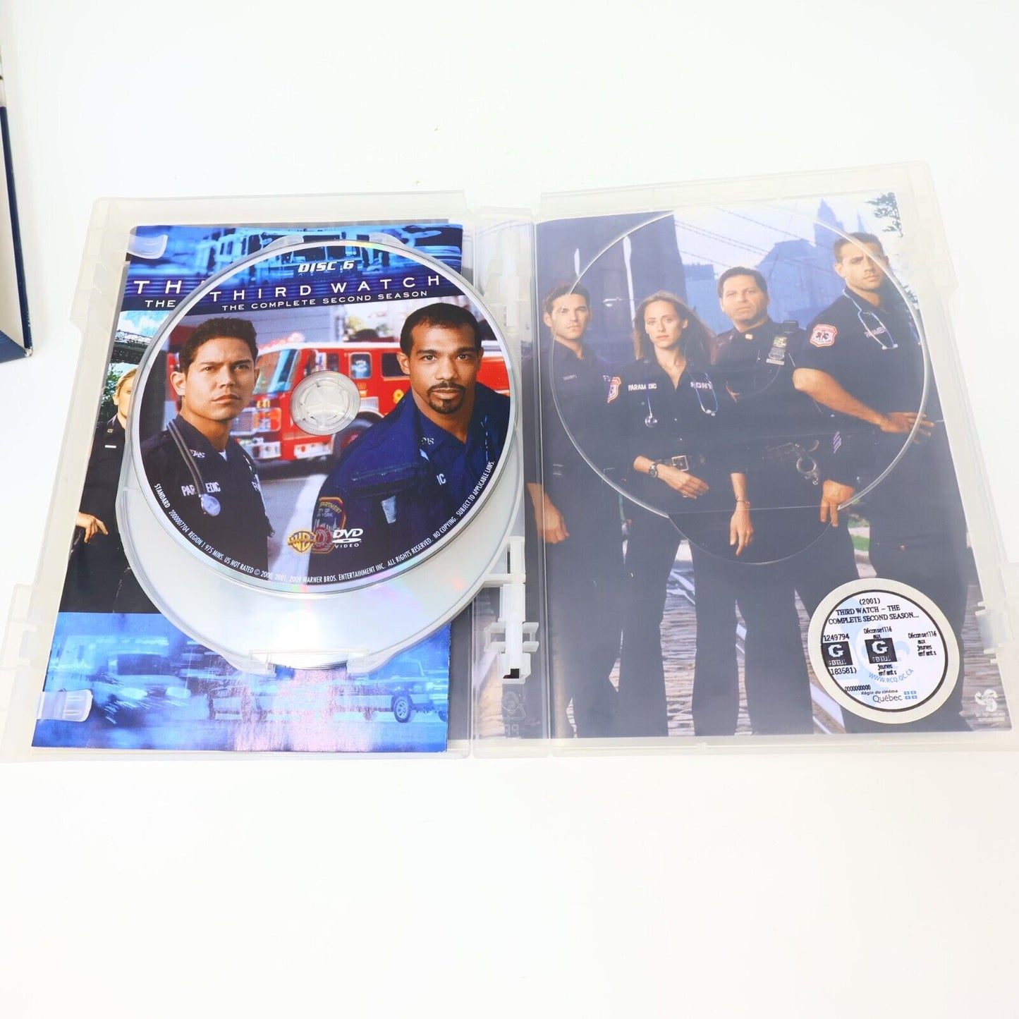 Third Watch The Complete Second Season 2 DVD Tested NTSC Michael Beach Coby Bell