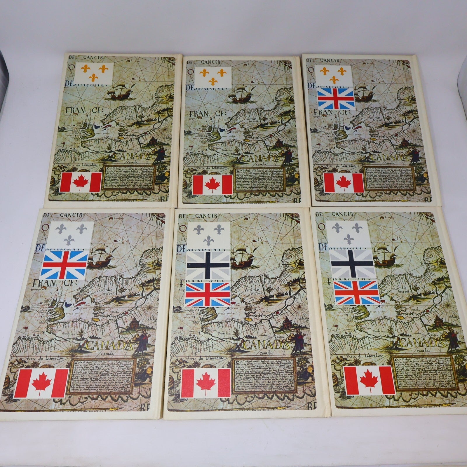 Notre Histoire Québec-Canada #1-15 Jacques Lacoursière Lot 15 Livres Complète HC