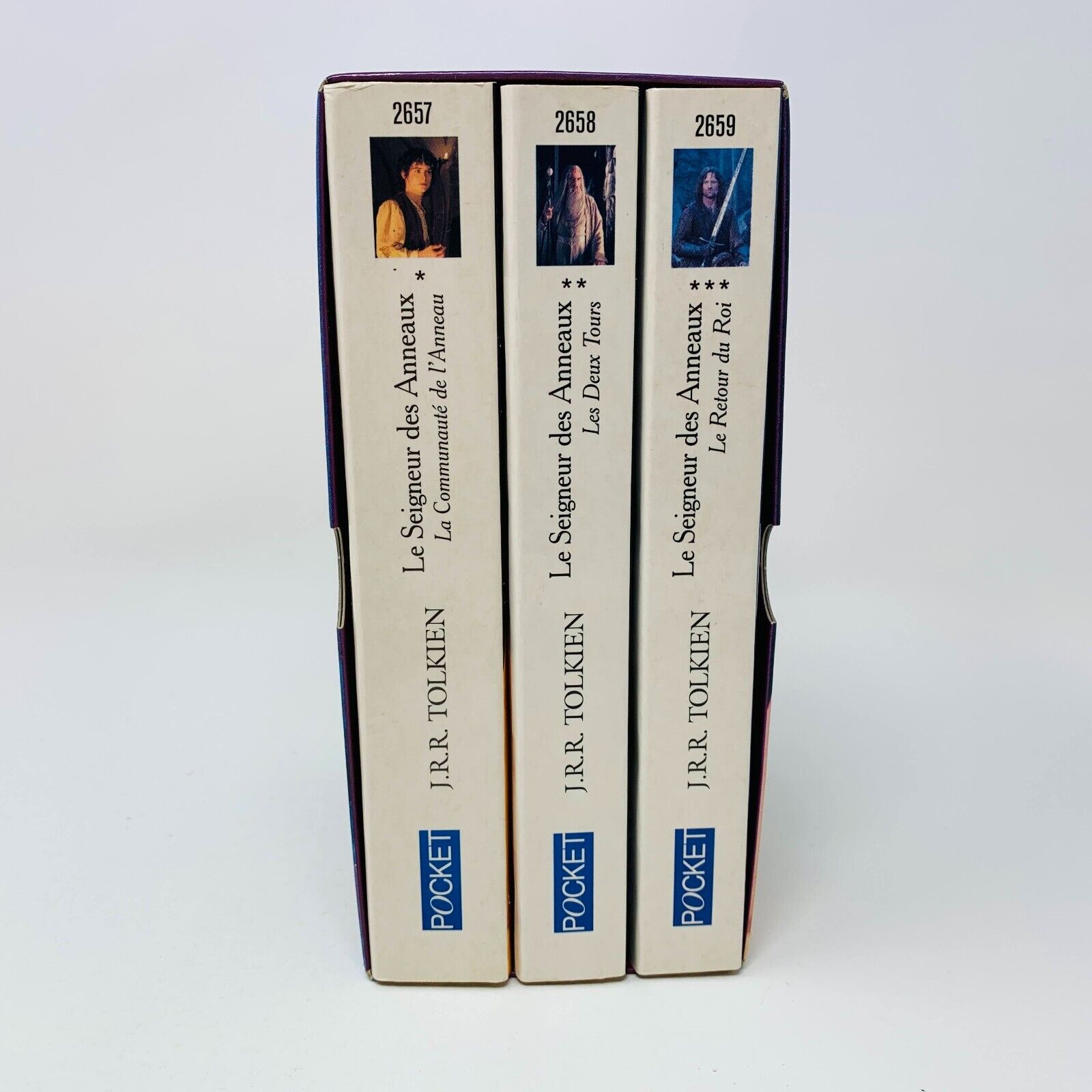 Coffret Le Seigneur des Anneaux Pocket J.R.R. Tolkien French Série Complète 2002