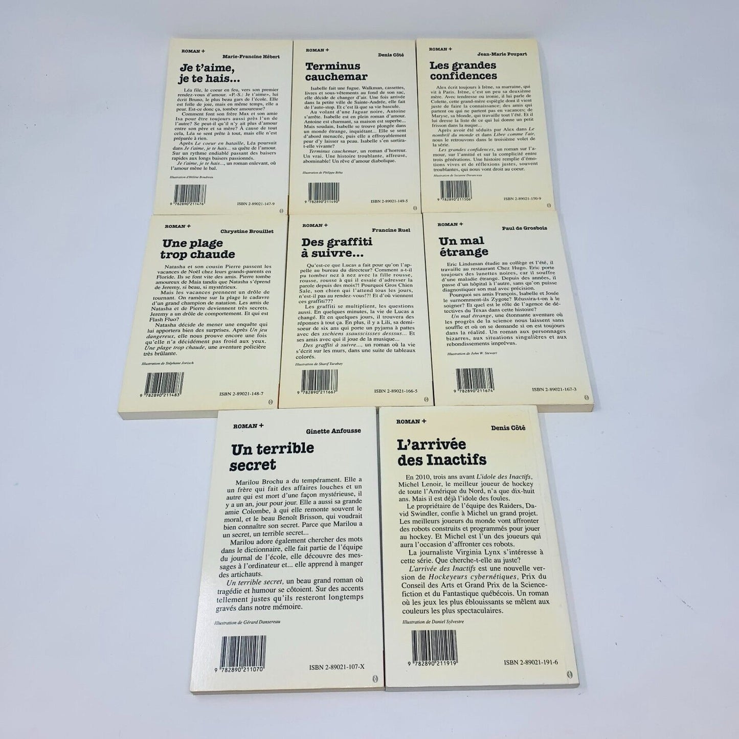 20x La Courte Échelle Roman + #1-19 23 Lecture Enfants Livres Français French
