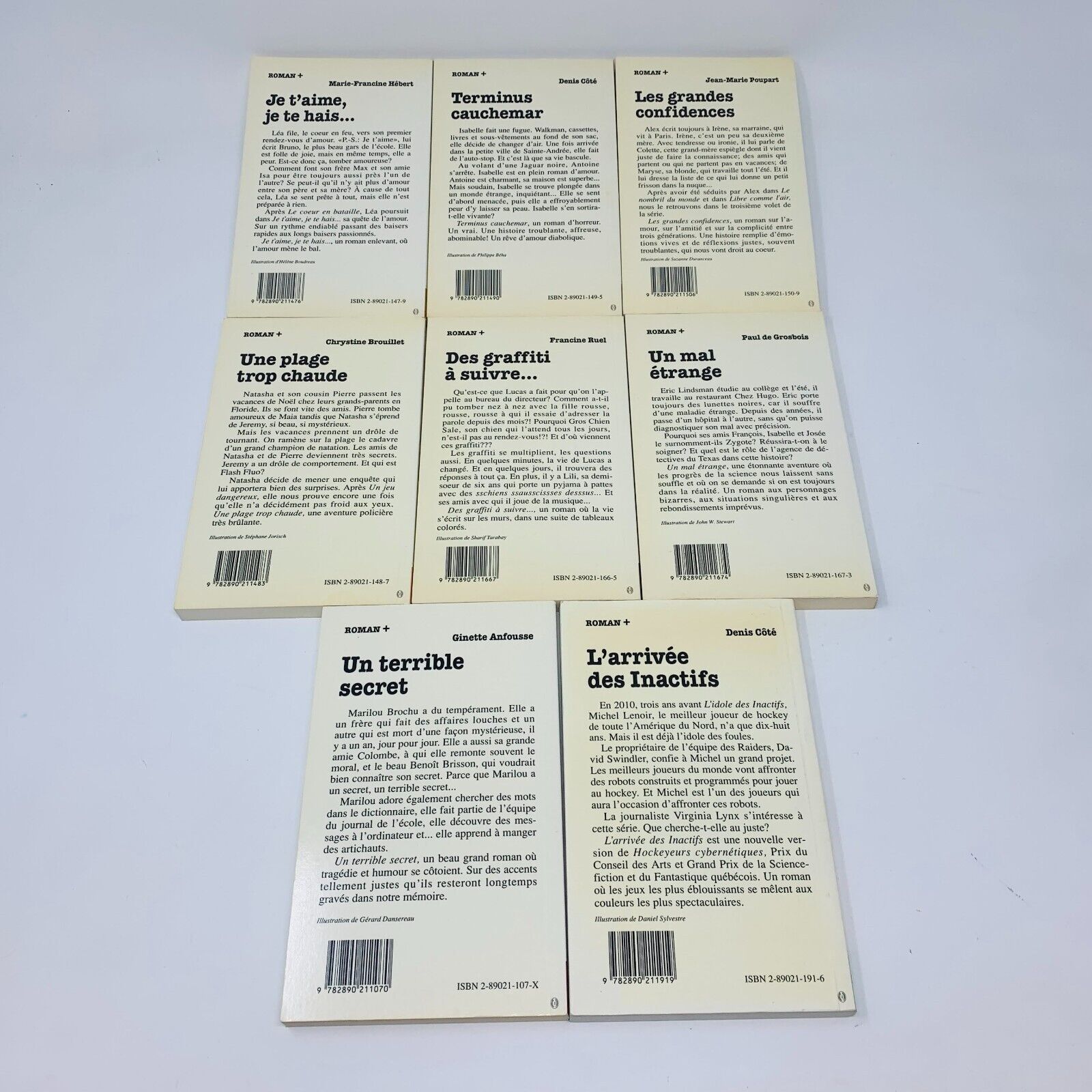20x La Courte Échelle Roman + #1-19 23 Lecture Enfants Livres Français French