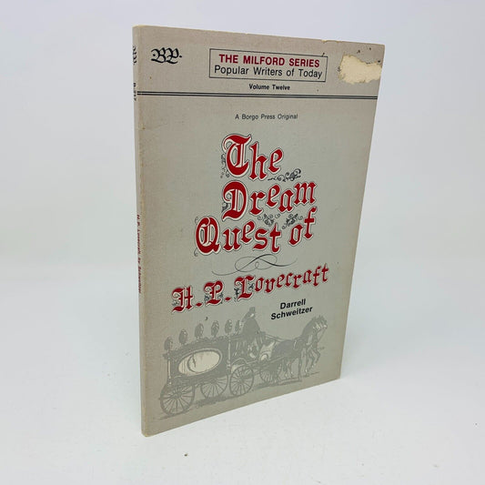 1978 The Dream Quest of H. P. Lovecraft by Darrell Schweitzer Milford Series #12