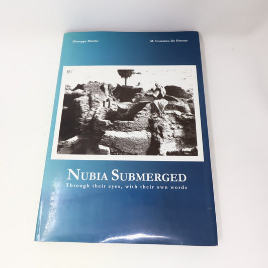 2000 Nubia Submerged Simone/Marino Society History Archeology Agenza Italiana HC