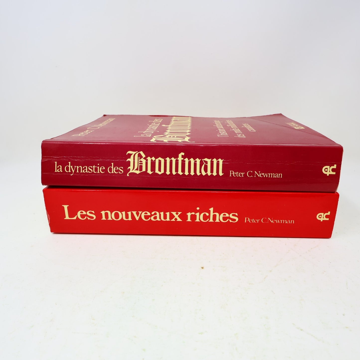 Peter C. Newman La Dynastie des Bronfman L'Establishment Canadien 2 Lot 2 Livres