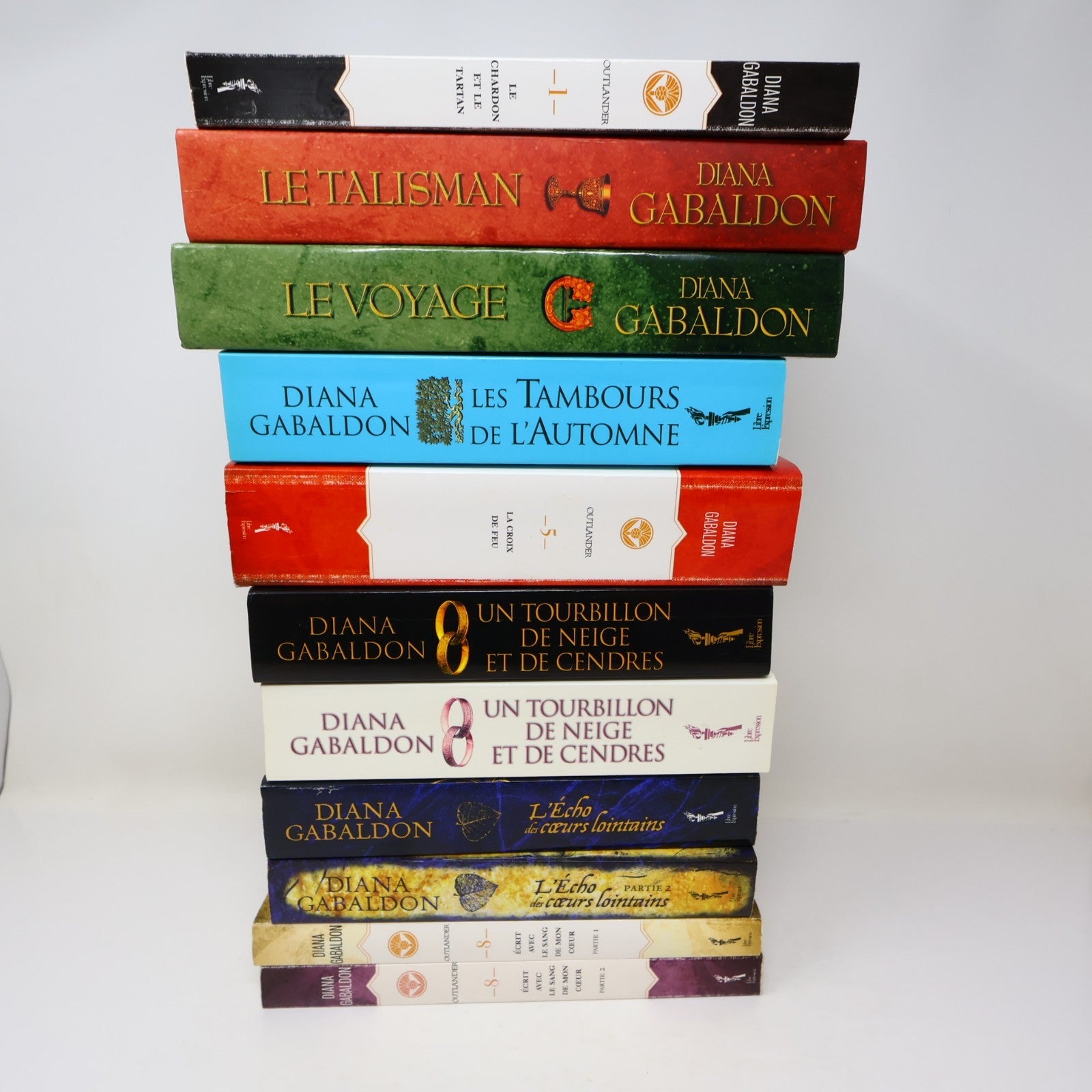 Le Chardon et le Tartan #1-8 Outlander Lot 11 Livres Diana Gabaldon Le Talisman
