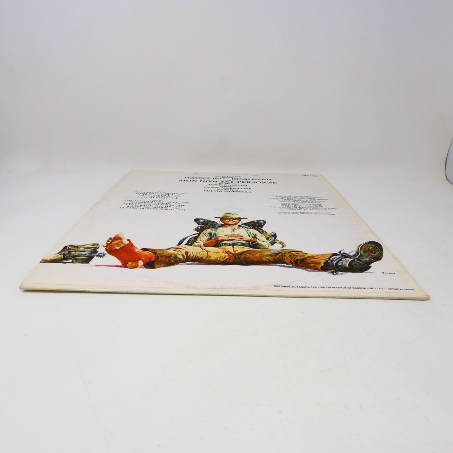 Ennio Morricone Mon Nom est Personne Musique Film LP 1967 DEF-1001 Terence Hill