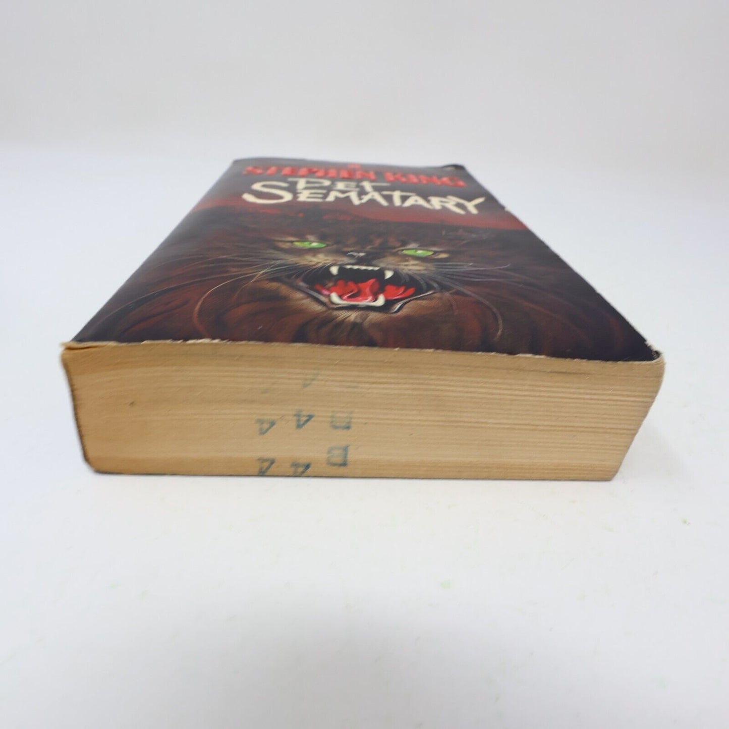 1984 Pet Sematary Stephen King Horror 2nd Print Signet Paperback Book 80s PB