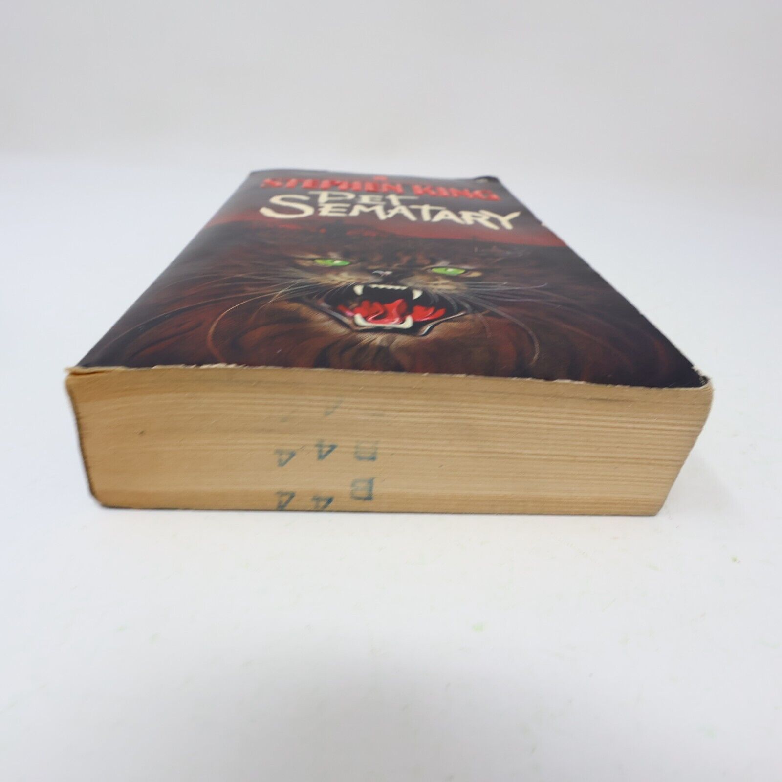 1984 Pet Sematary Stephen King Horror 2nd Print Signet Paperback Book 80s PB