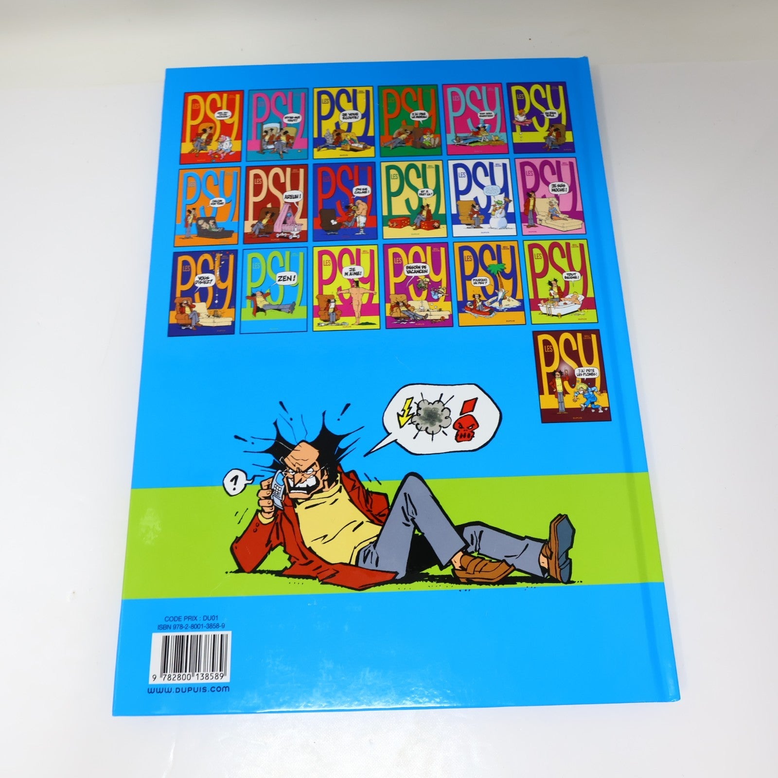 Les Psy #1-14 Lot 14 Bandes dessinées Bédu/Raoul Cauvin Dupuis Dites-Moi Tout!