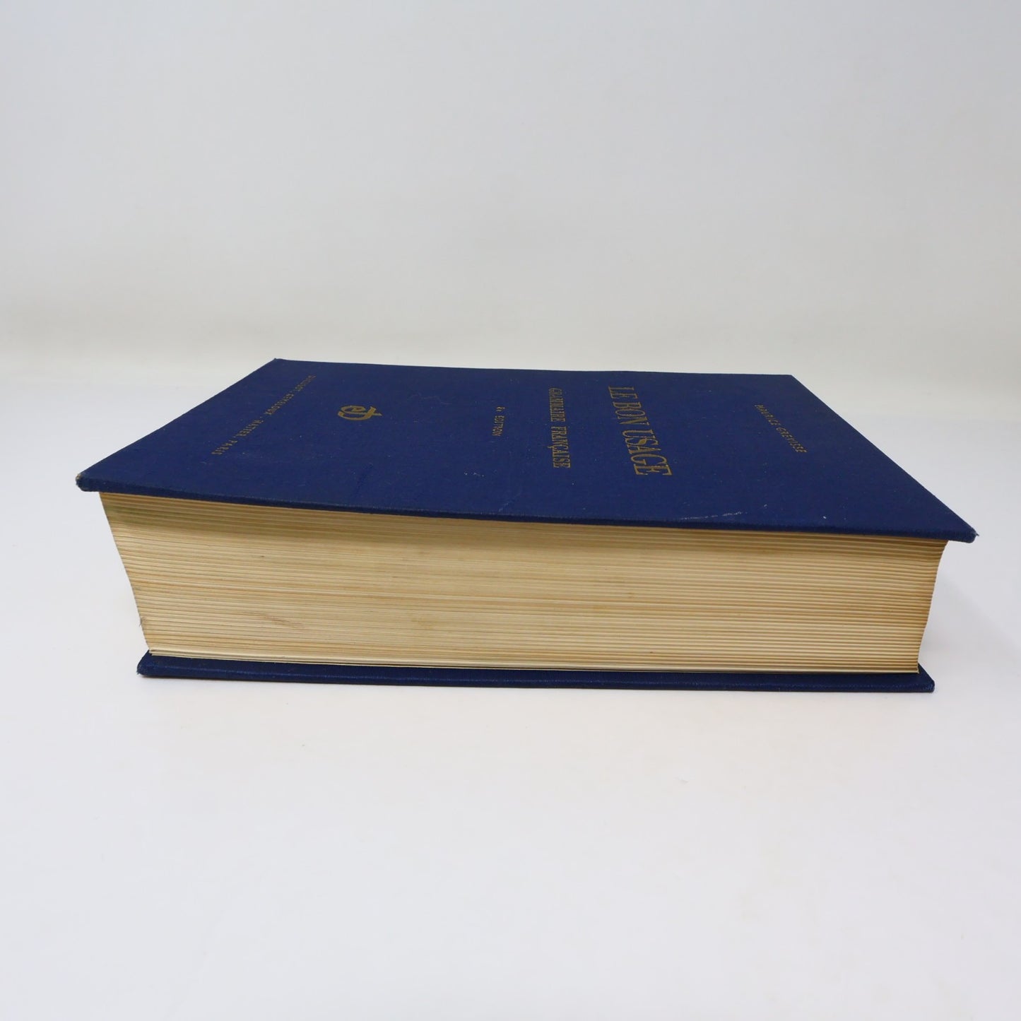 Le Bon Usage Maurice Grevisse Duculot 1964 HC Français French Éducation Langue