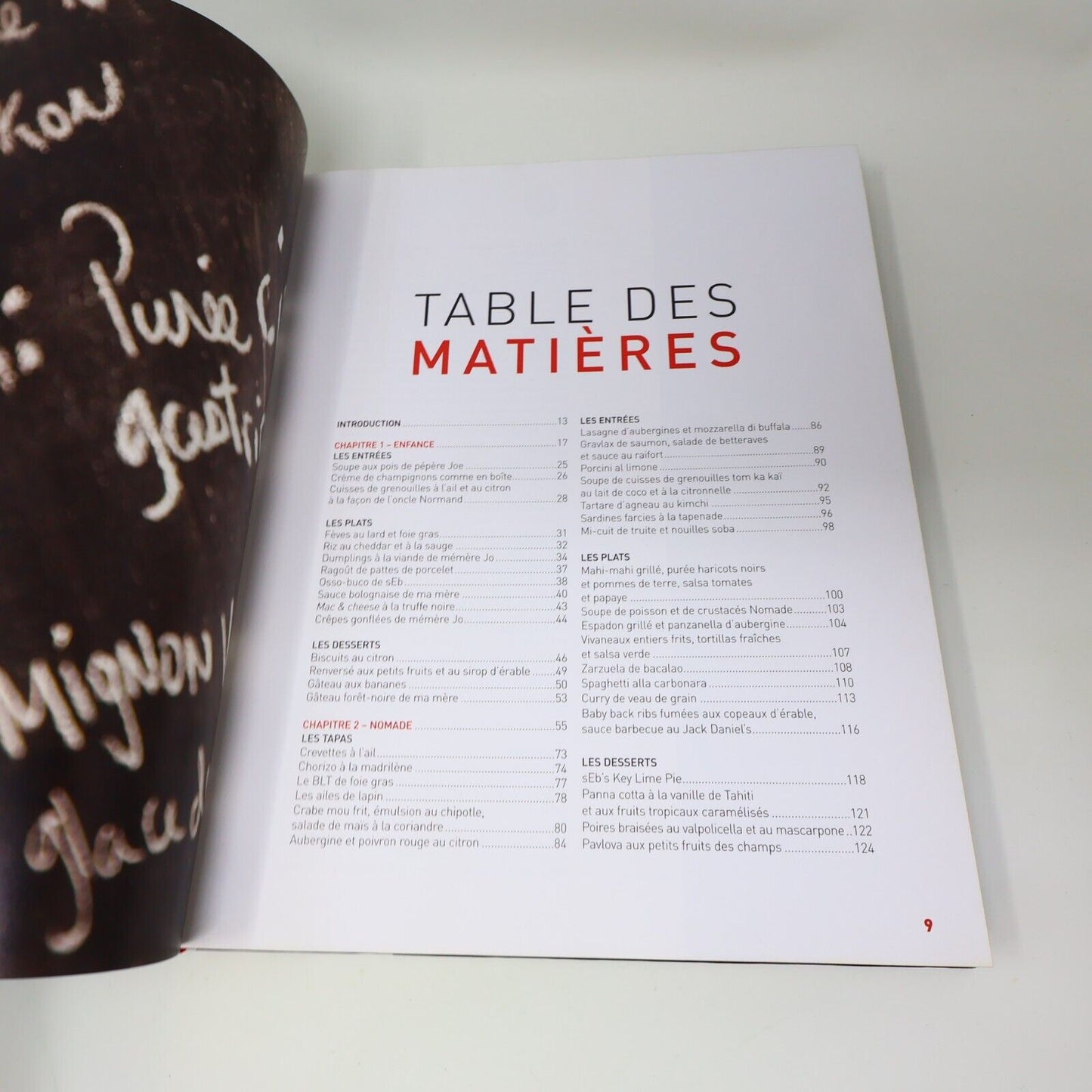 2011 L'Artisan Culinaire Chef Sébastien Houle Modus Vivendi Français Hardcover