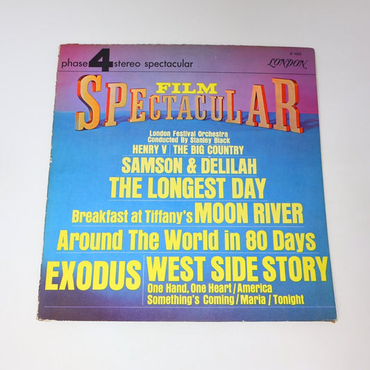 Stanley Black London Festival Orchestra Film Spectacular LP SP 44025 Movie Music