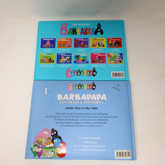 Barbapapa Lot 2 Livres Vacances Belles Histoires Enfants Dragon d'Or Français HC