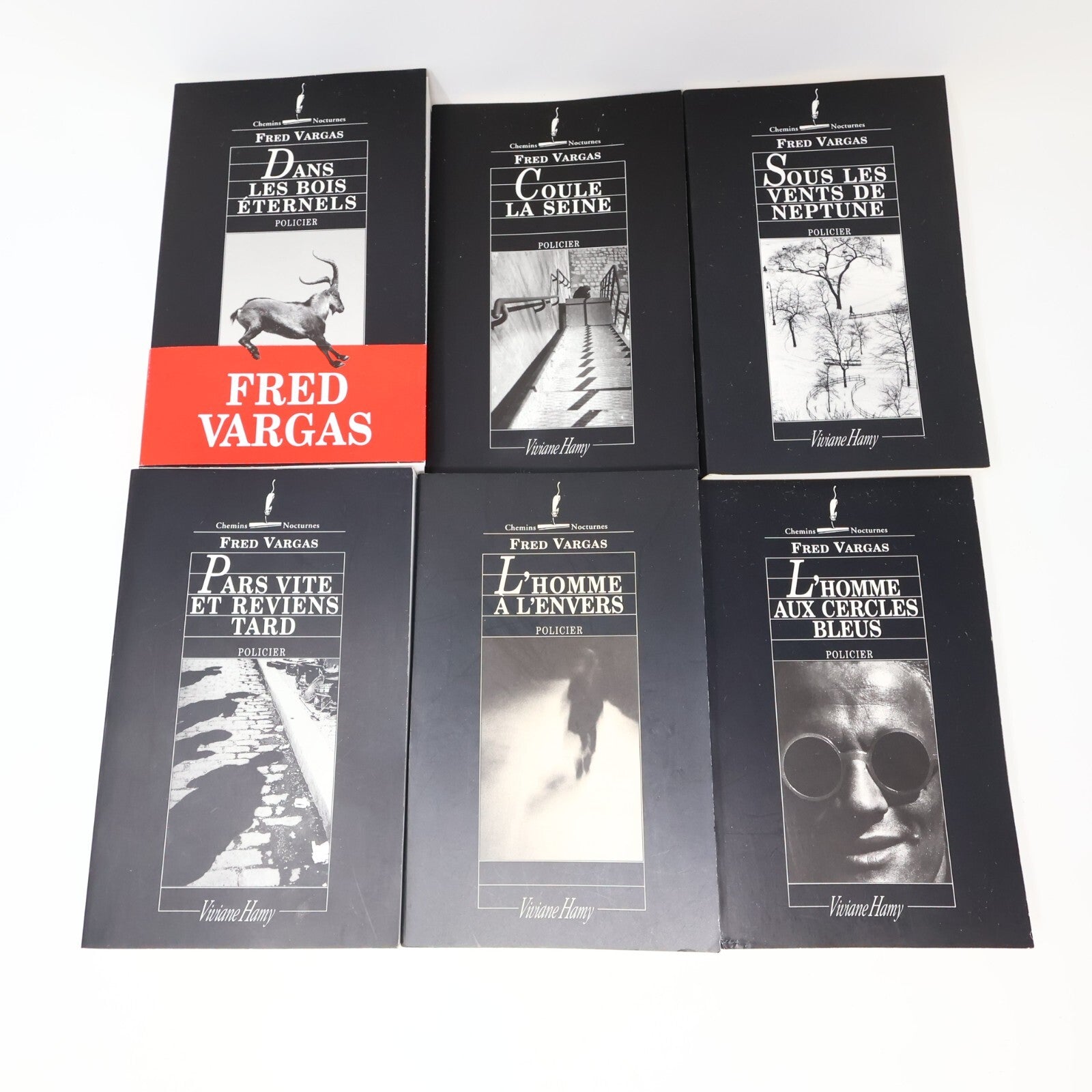 Fred Vargas Lot 8 Livres Pars Vite et Reviens Tard/Coule la Seine Français 2000s