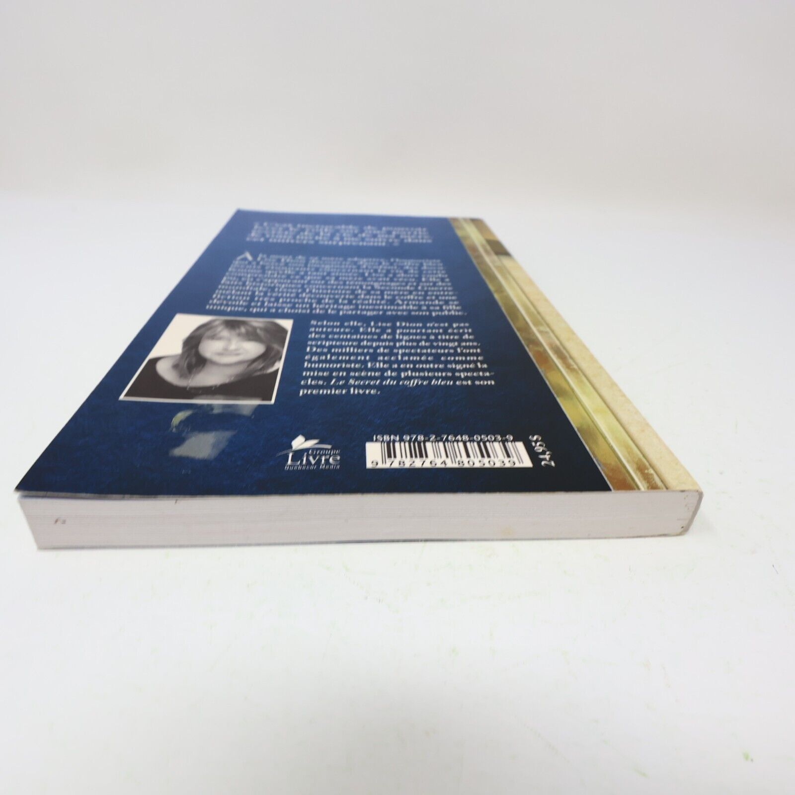 2011 Le Secret du Coffre Bleu Récit Lise Dion Littérature Québécoise Roman Livre