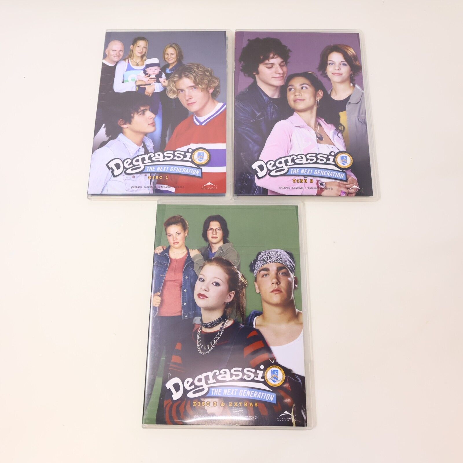 Degrassi The Next Generation Season 3 DVD Set Tested NTSC Region 1 TV Series