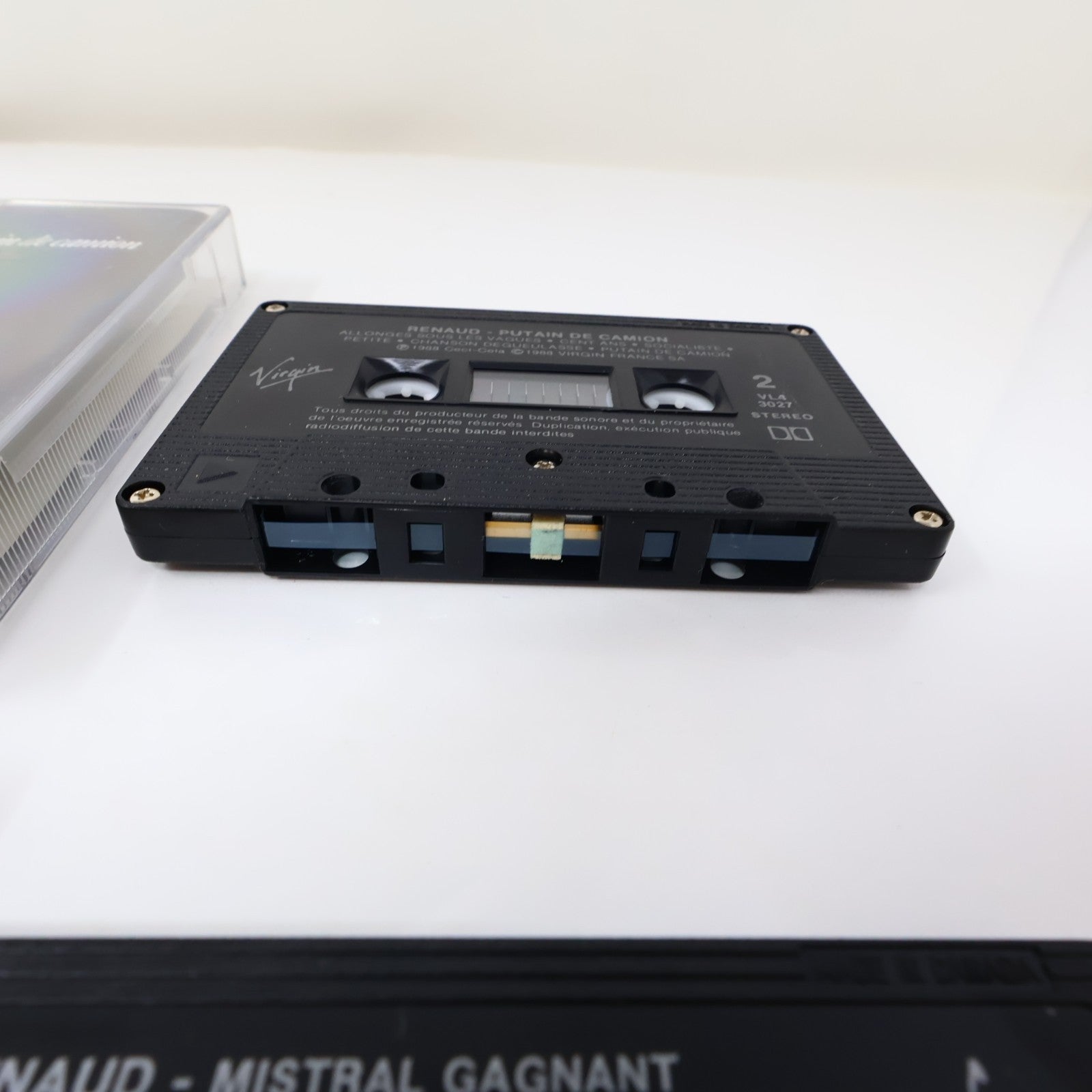 Renaud Lot 3 Cassettes Mistral Gagnant/Putain de Camion/Retour de Gérard Lambert