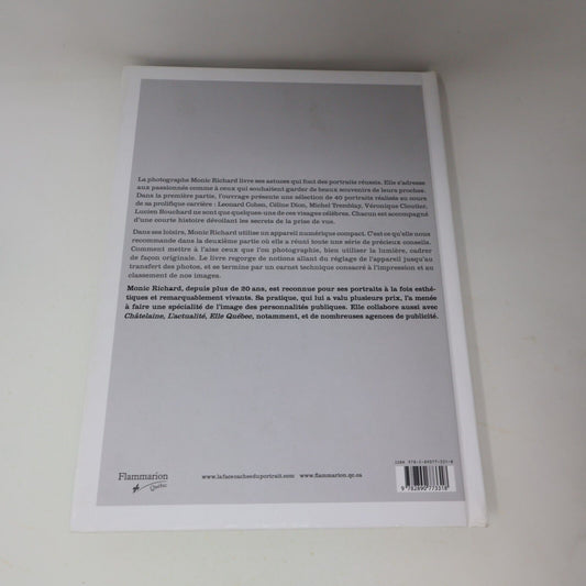 2007 La Face Cachée du Portrait Astuces et Secrets Monic Richard Sophie Massé HC