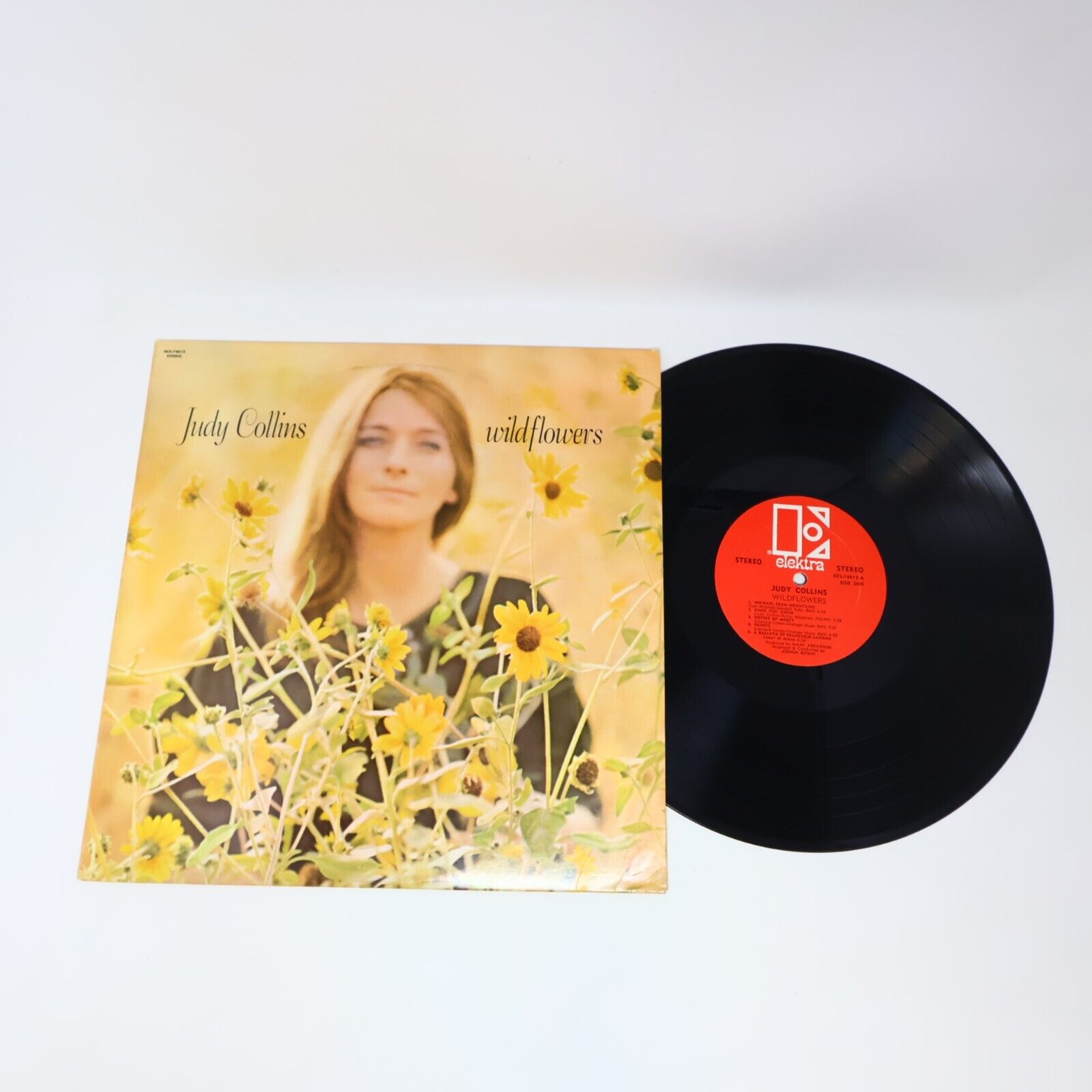 Judy Collins Wildflowers LP Record Elektra EKS-74012 Both Sides Now Michael From