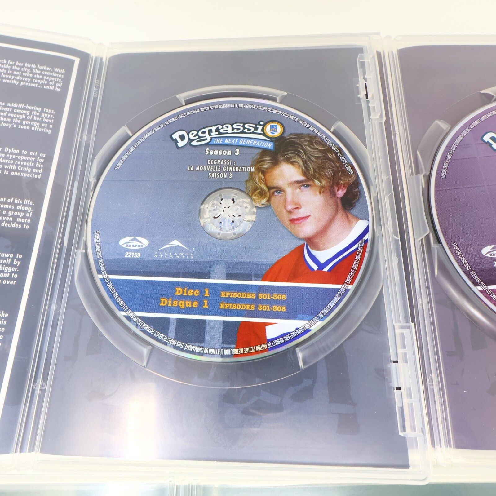 Degrassi The Next Generation Season 3 DVD Set Tested NTSC Region 1 TV Series