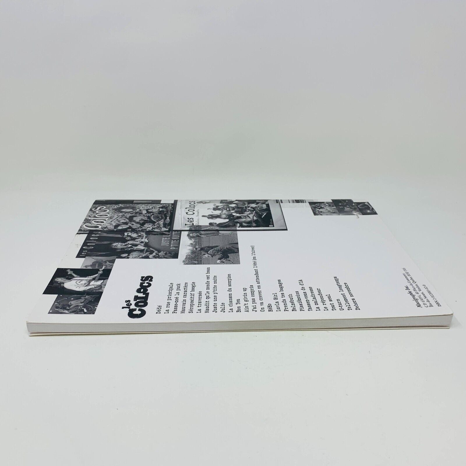 2000 Les Colocs 26 Chansons pour Voix & Guitare Partitions Musigraphe Songbook