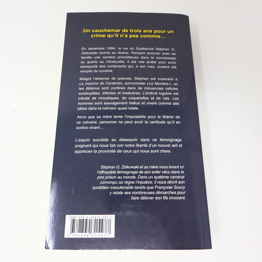 2017 L'Enfer Derrière les Barreaux Stéphan G. Zbikowski Biographie Détenu Jcl PB