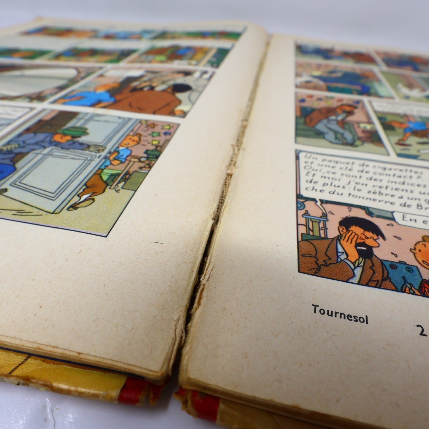 Tintin L'Affaire Tournesol Hergé Casterman 1956 HC B20 Belgique Français/French