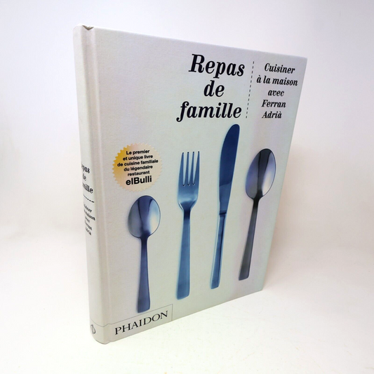 2011 Repas de Famille Cuisiner à la Maison avec Ferran Adrià Recettes Phaidon HC
