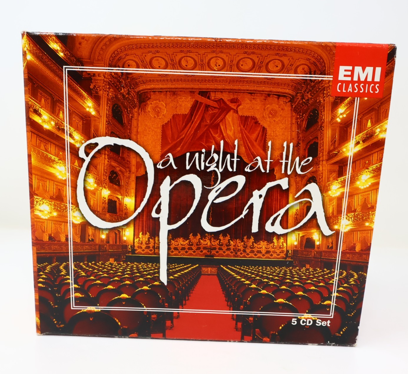 A Night At The Opera 5 CD Set Adam/Bellini/Puccini/Smetana/Massenet/Gounod EMI