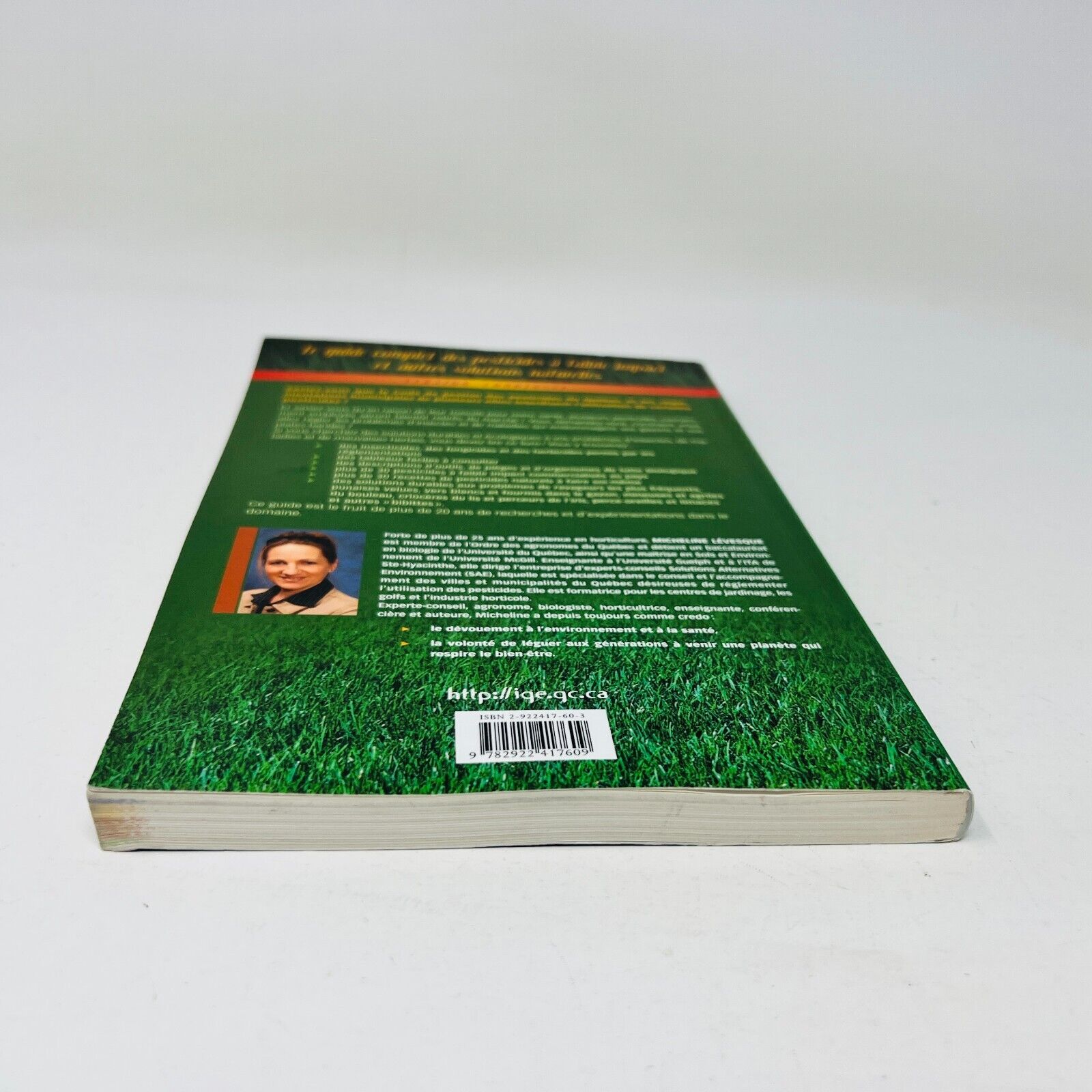 Guide Complet des Pesticides à Faible Impact et Solutions Naturelles M. Lévesque
