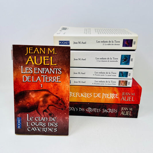 Les Enfants de la Terre 1-6 French Français Jean M. Auel Série Complète Livres