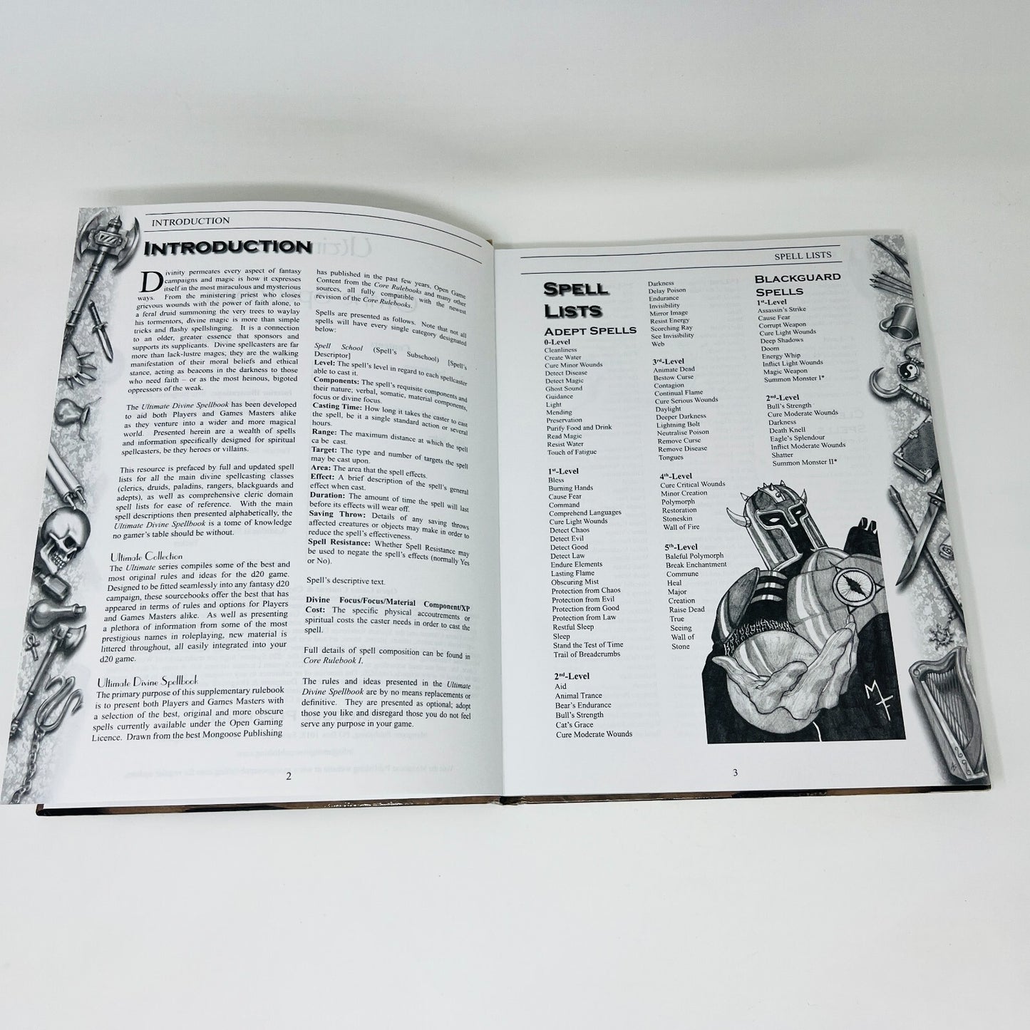 Ultimate Divine Spellbook Mongoose HC D20 v3.5 Supplementary Rulebook 8 MGP 9008