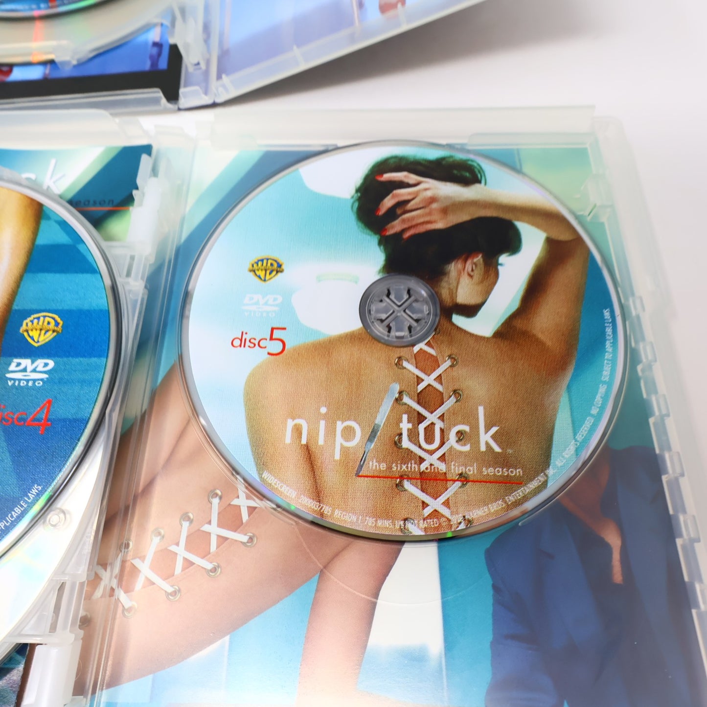 Nip/Tuck 7 DVD Lot Complete Seasons 1-6 TV Series Drama Dylan Walsh NTSC