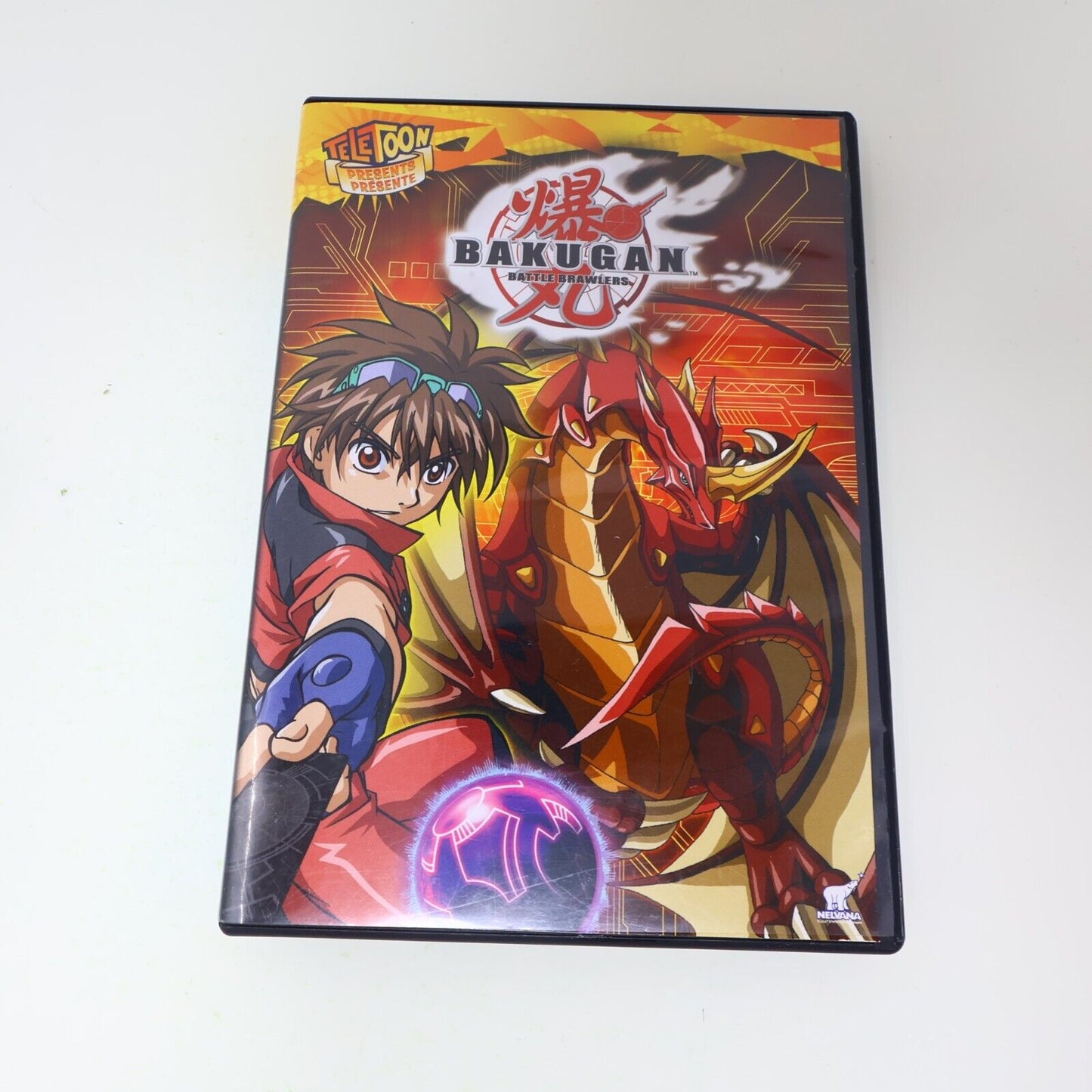 Bakugan Battle Brawlers #1-2-3-4 DVD Lot TeleToon English Français NTSC Tested