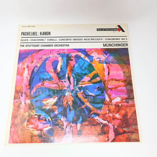 Münchinger Pachelbel Kanon Gluck Corelli Ricciotti Stuttgart Record SDD 2108