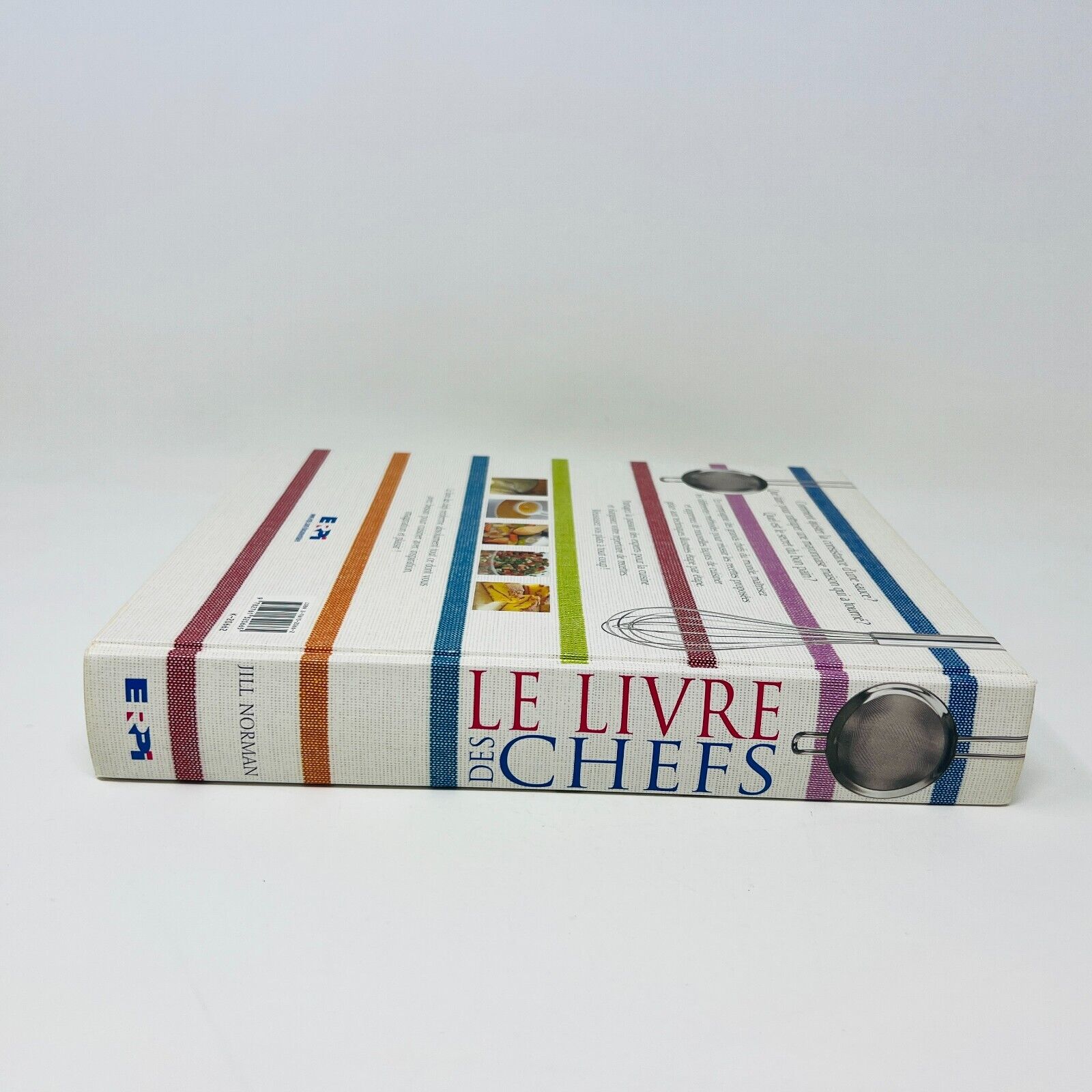2006 Le Livre des Chefs Recettes Techniques Simples de Jill Norman ERPI Cuisine