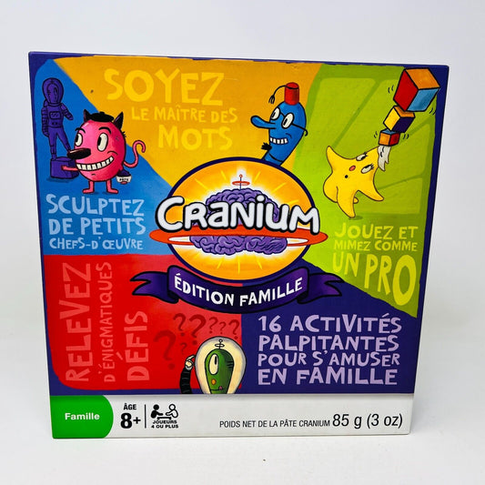 Cranium Édition Famille Français/French Hasbro Canada Jeu de Société 99% Complet