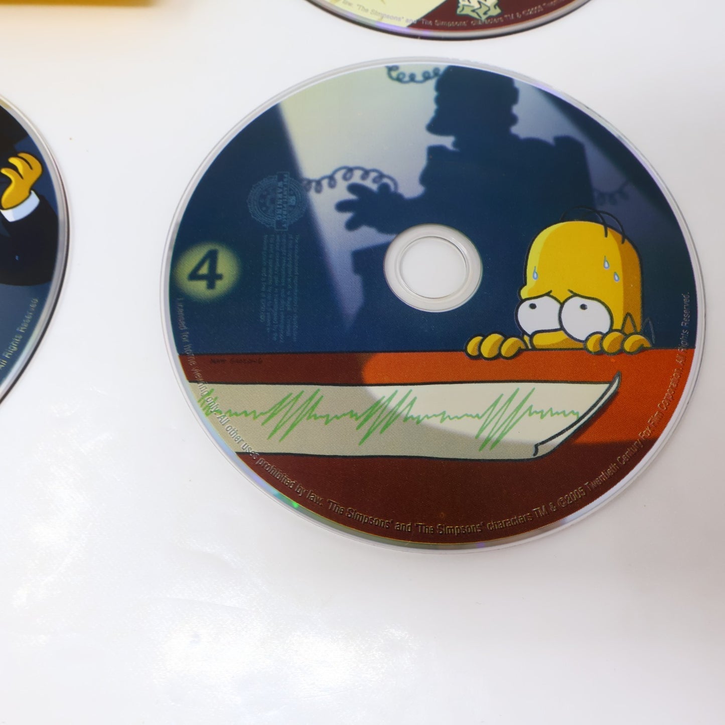 The Simpsons The Sixth Season #6 DVD Head Incomplete Missing Disc 1 & Inserts