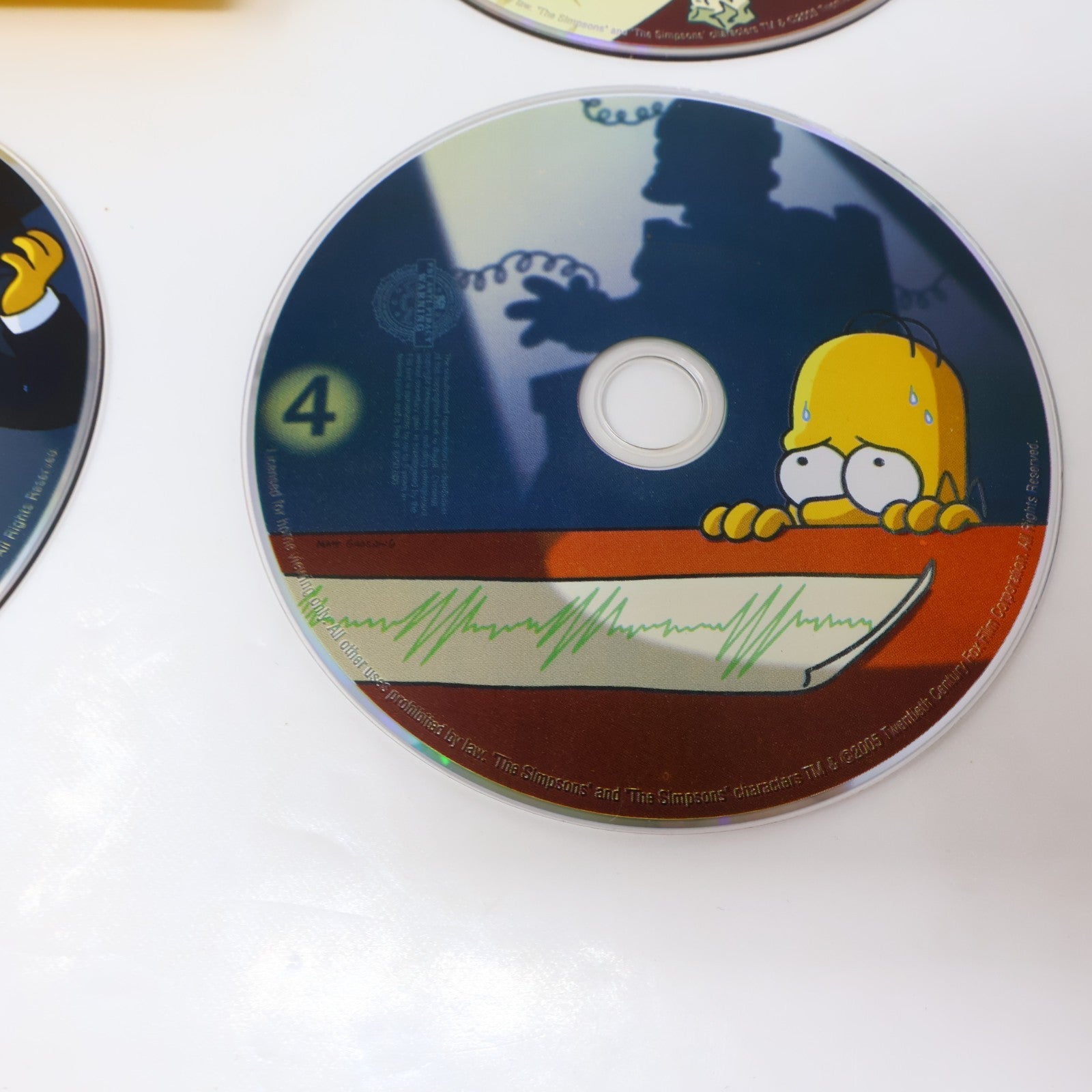The Simpsons The Sixth Season #6 DVD Head Incomplete Missing Disc 1 & Inserts