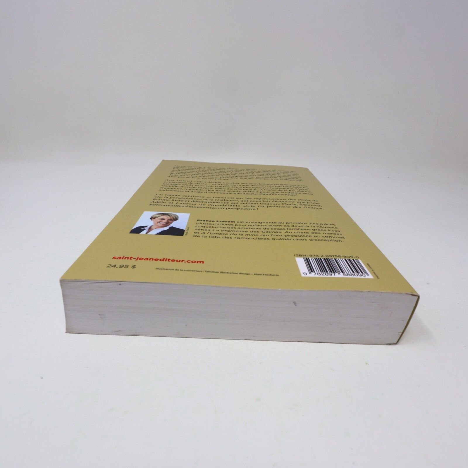 2019 Marie-Camille Tome 1 France Lorrain Roman Historique Québec Guy Saint-Jean