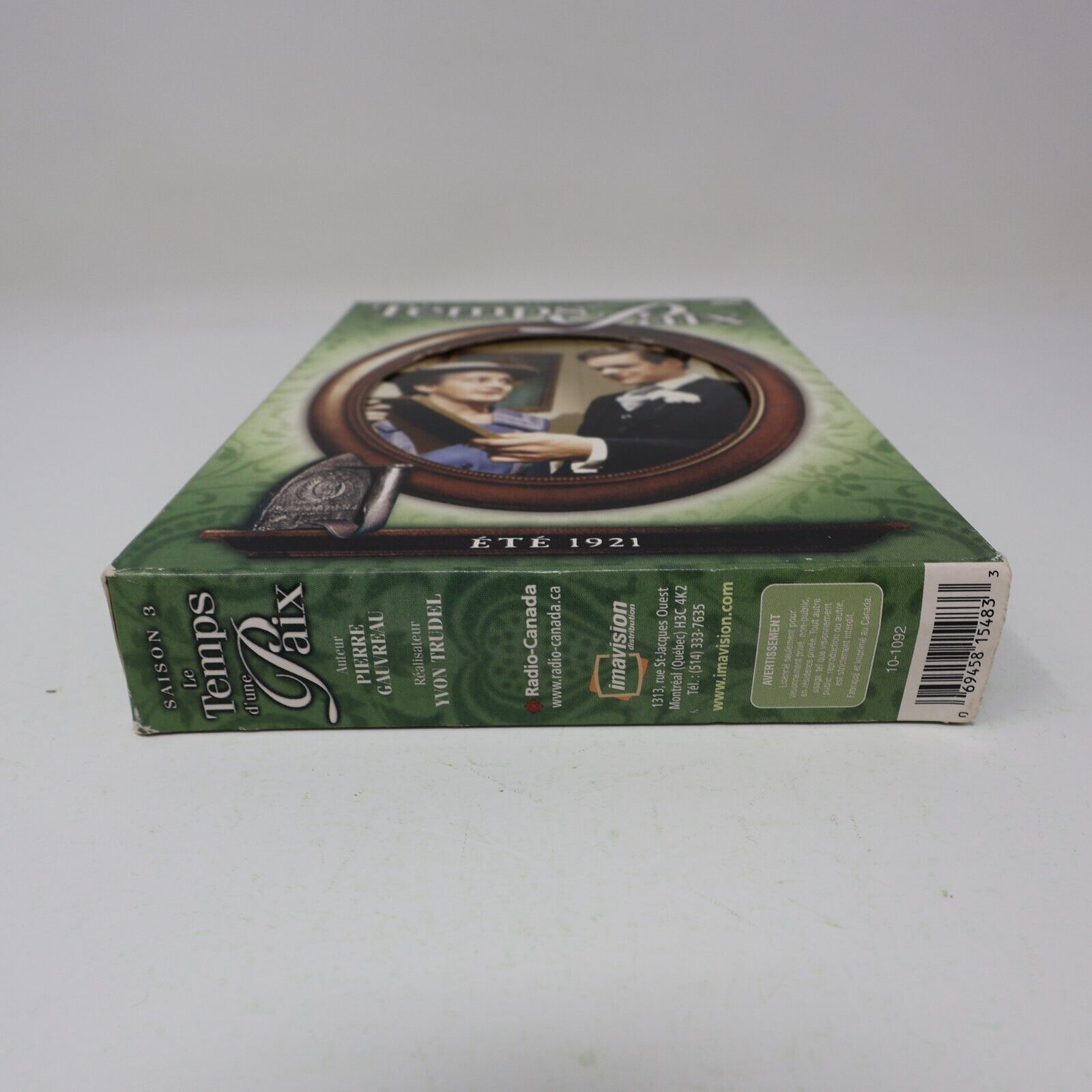 Le Temps d'une Paix Saison 3 Été 1921 DVD Testé NTSC Rose-Anna Mémère Bouchard