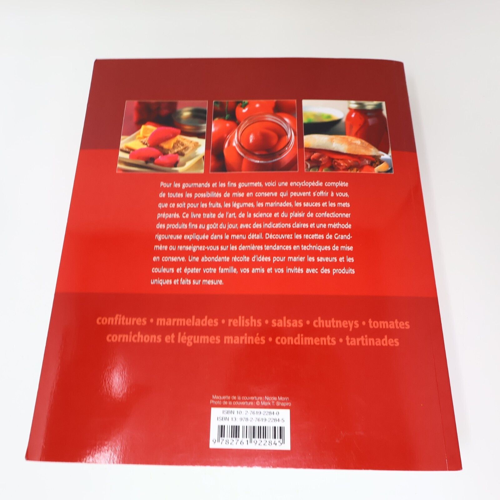 2006 Le Grand Livre des Conserves Bernardin Judi Kingry Cuisine Recettes 2000s