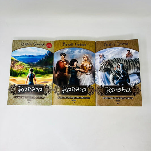 Kaïsha #1-3 L'Enfant des Trois/Quatre/Cinq Mondes de Élisabeth Camirand Ada Lot