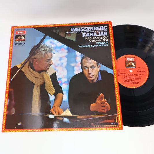 Weissenberg Karajan Berliner Rachmaninov Franck 1973 Disque Record C 069-02374