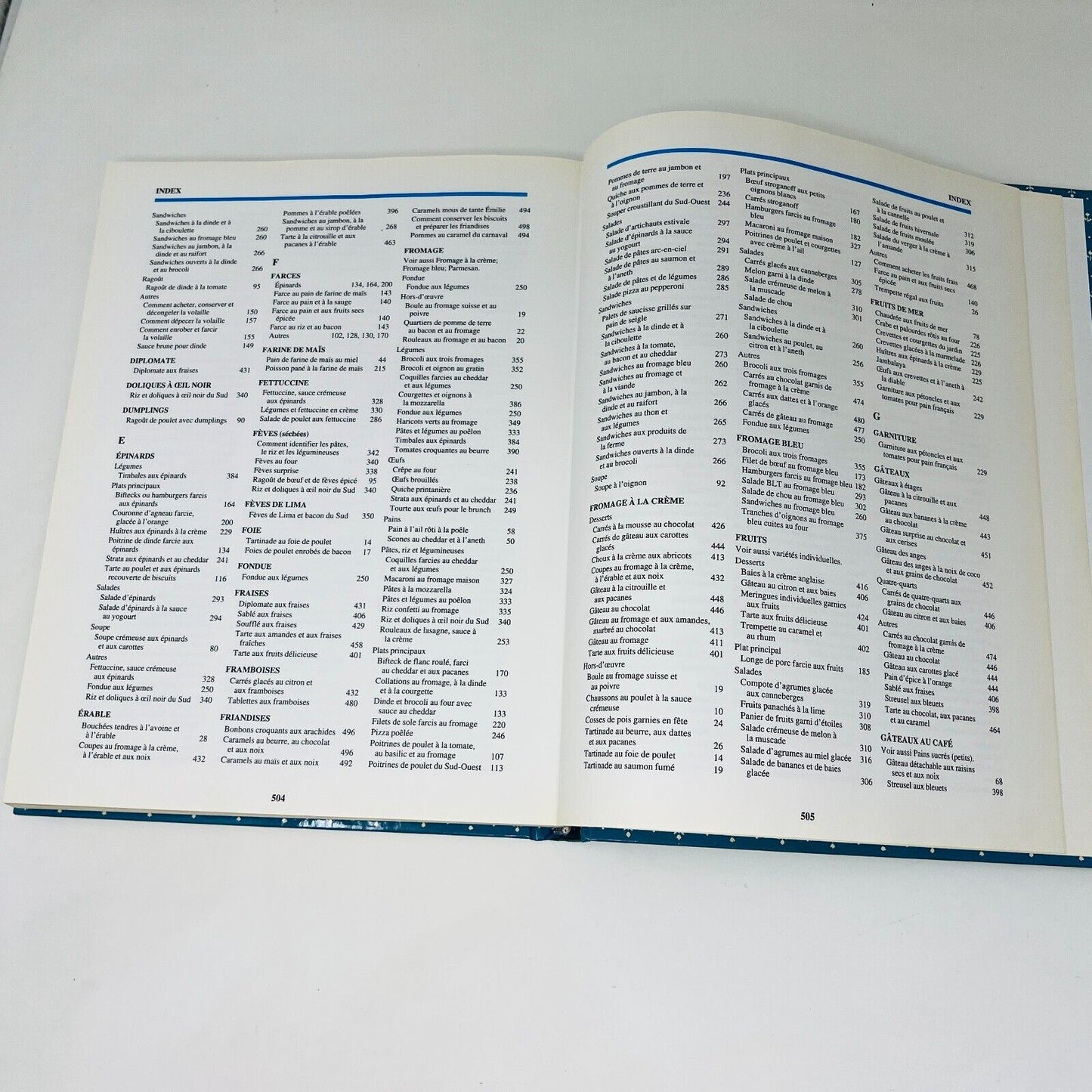 1992 Cuisine Fraicheur Livre de Recettes Cuisine Tormont Français Krause/Strand