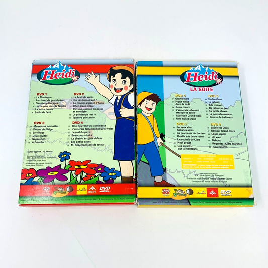 Heidi Série Animée Complète DVD Ti Bonome Junior TV Français Lot 2 Coffrets NTSC