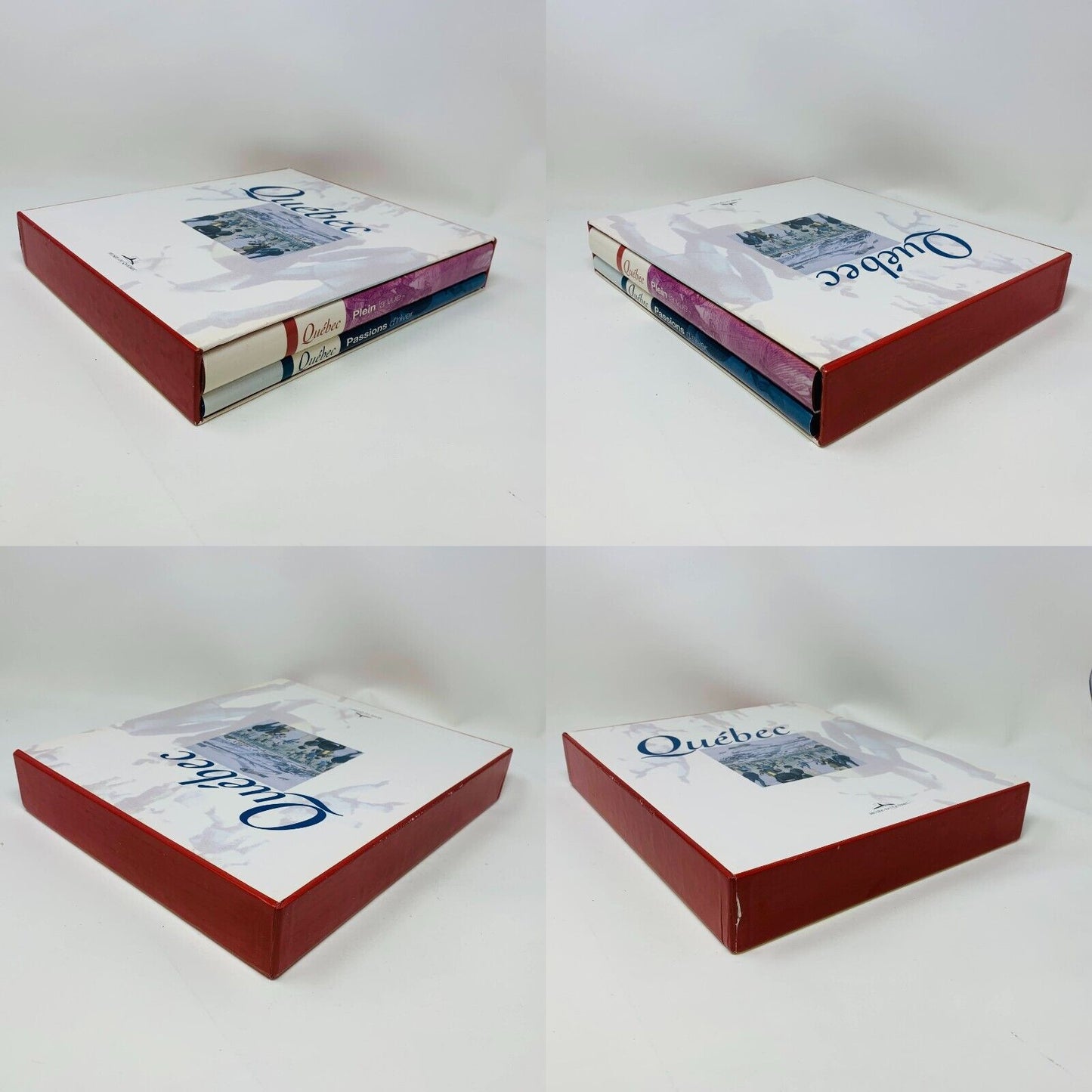 Coffret de Livres Musée du Québec Exposition "Plein la Vue" & "Passions d'Hiver"